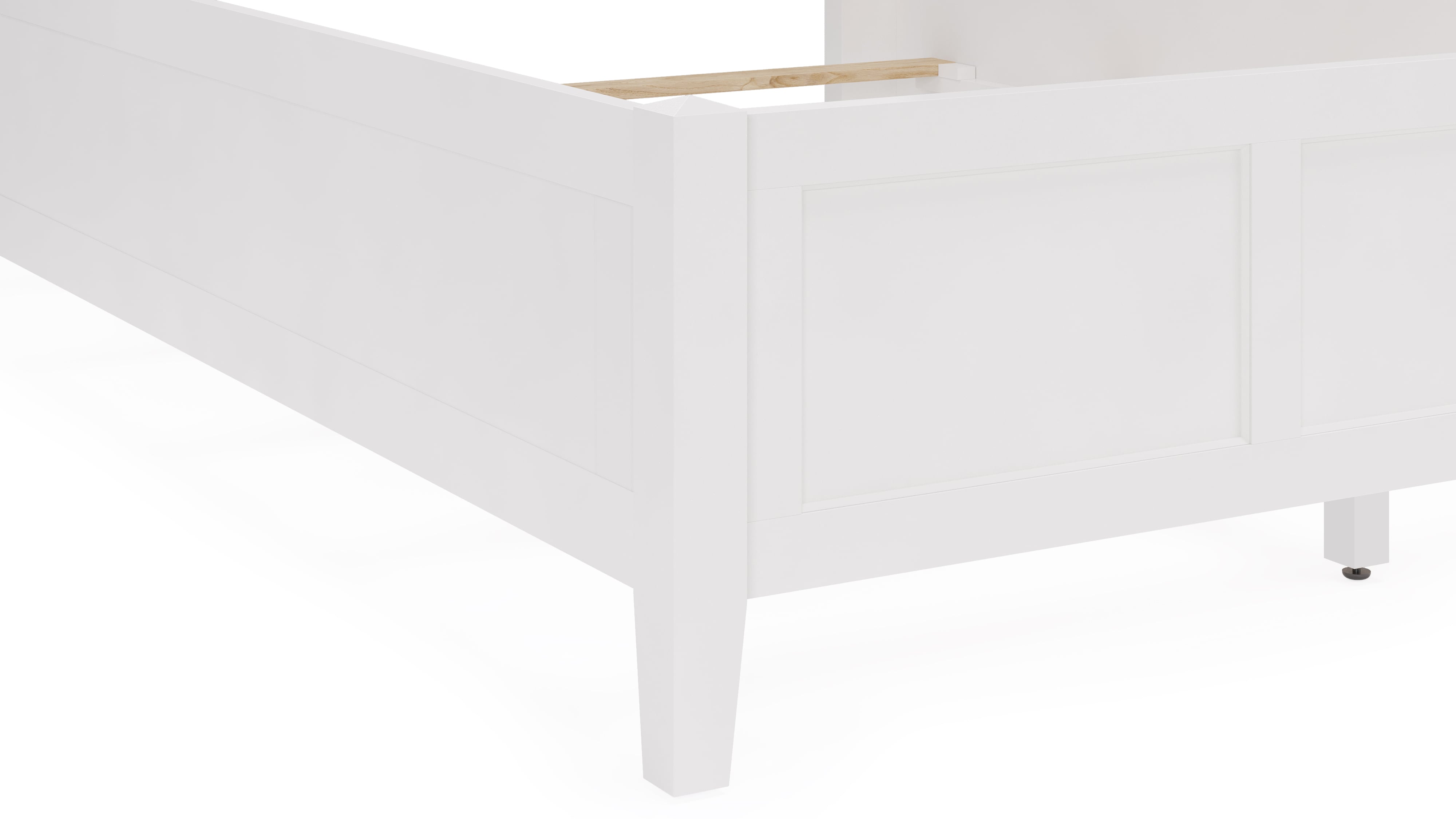 Modus Furniture Grace Snowfall Queen Panel Bed