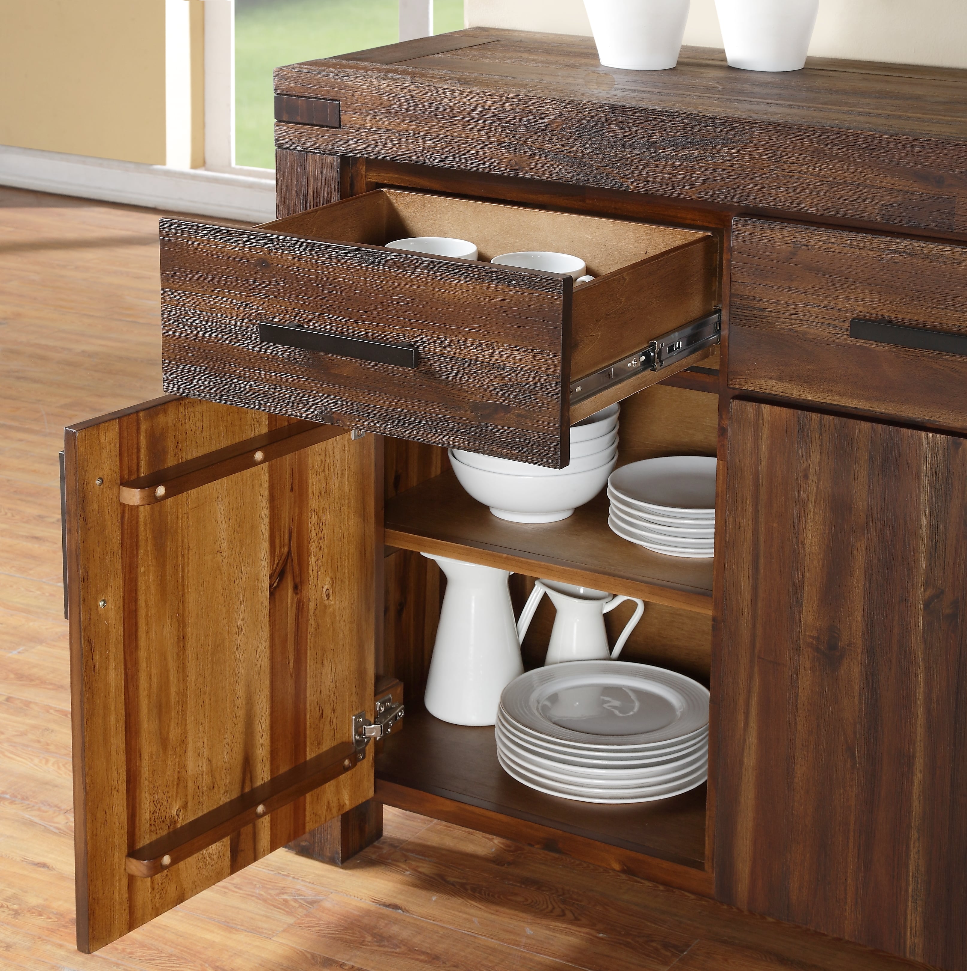 Modus Furniture 12063 3-Door Sideboard