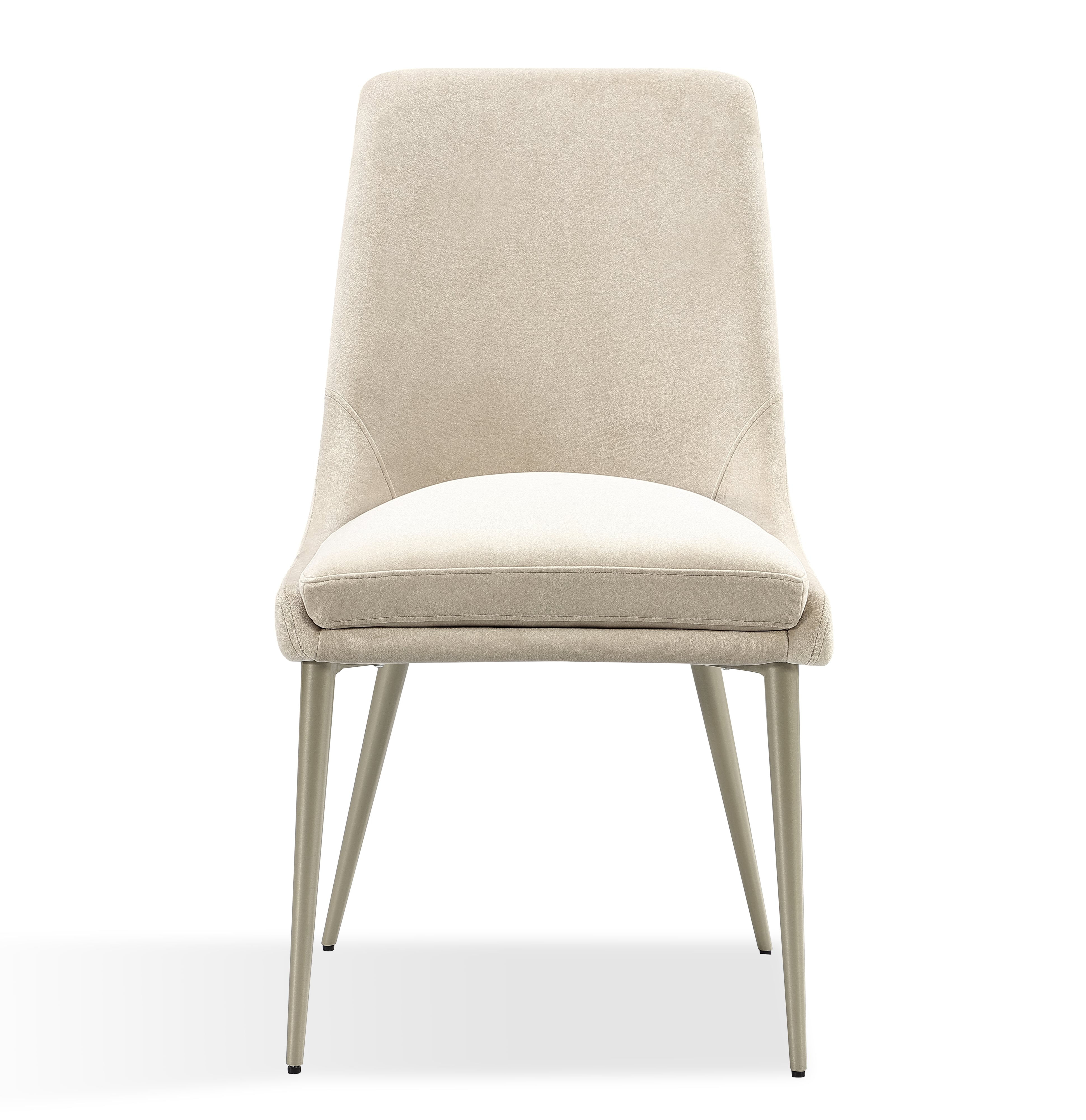 Modus Furniture Winston Upholstered Metal Leg Dining Chair
