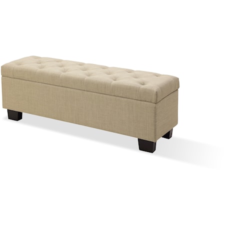 Levi Tufted Storage Bench