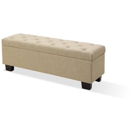 Levi Tufted Storage Bench