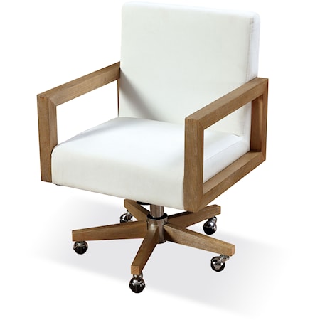 Office Chair - Bisque/Pearl