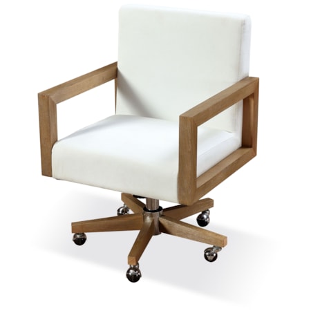 Office Chair - Bisque/Pearl