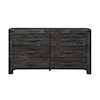 Modus International Meadow 6-Drawer Solid Wood Dresser