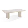 Modus International Crossroads 2.0 Caye Double Pedestal Dining Table