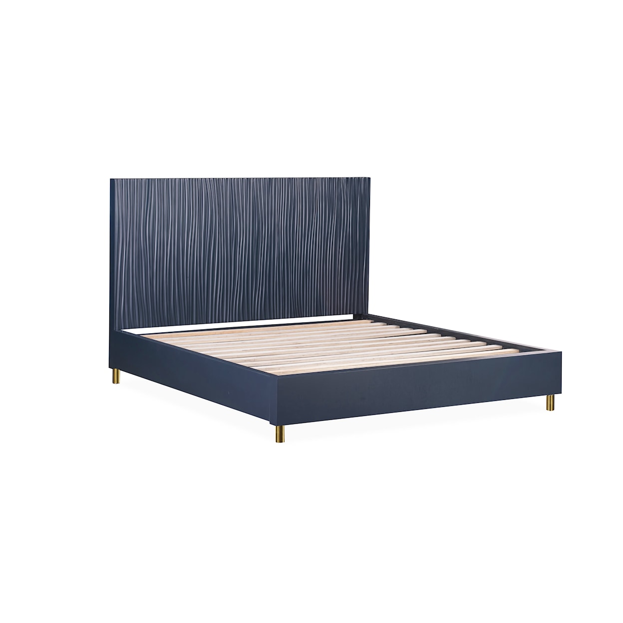 Modus International Argento California King Wave-Patterned Bed