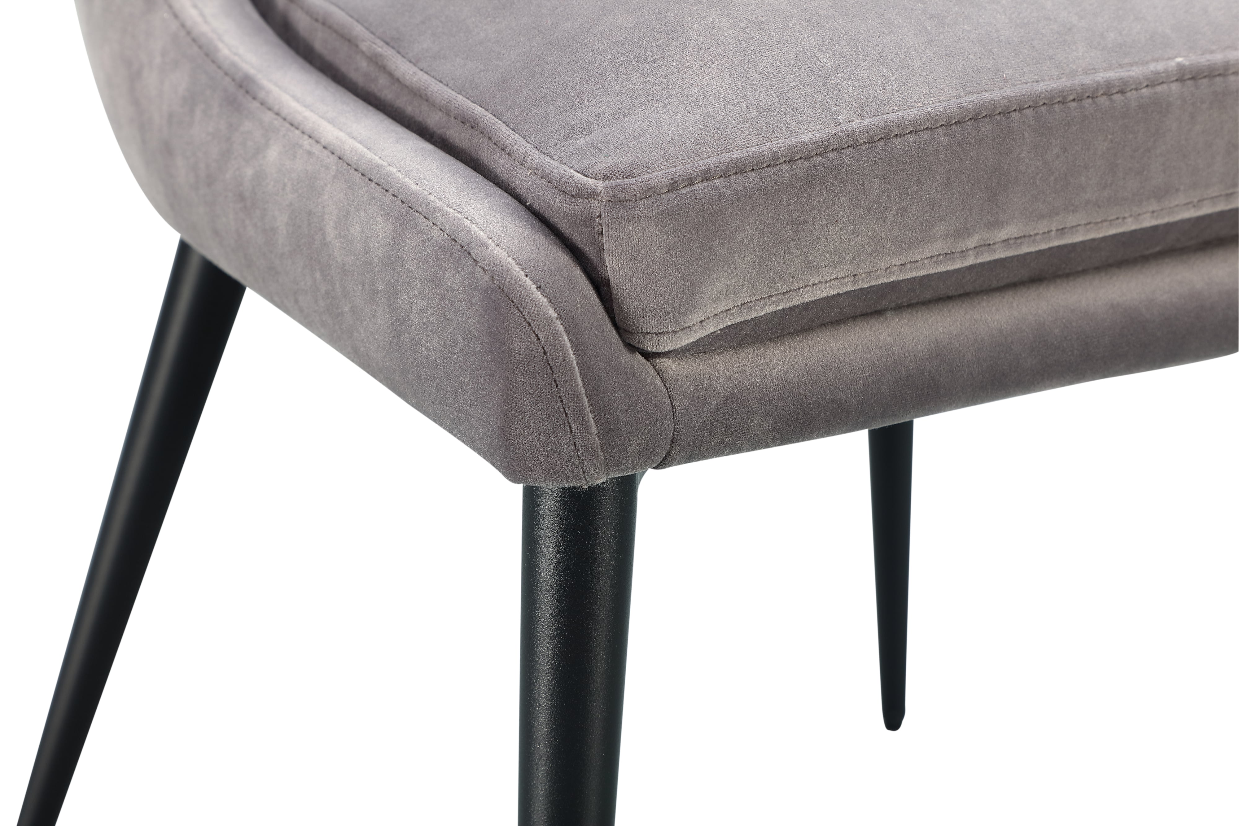 Modus Furniture Winston Upholstered Metal Leg Dining Chair