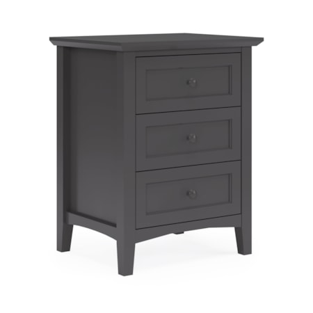 3-Drawer Nightstand