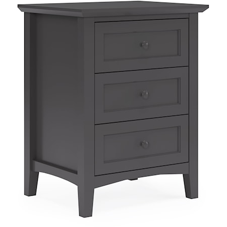 3-Drawer Nightstand