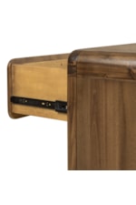 Modus Furniture Boka Transitional 2-Drawer Nightstand with Square Legs