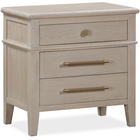 3-Drawer Nightstand