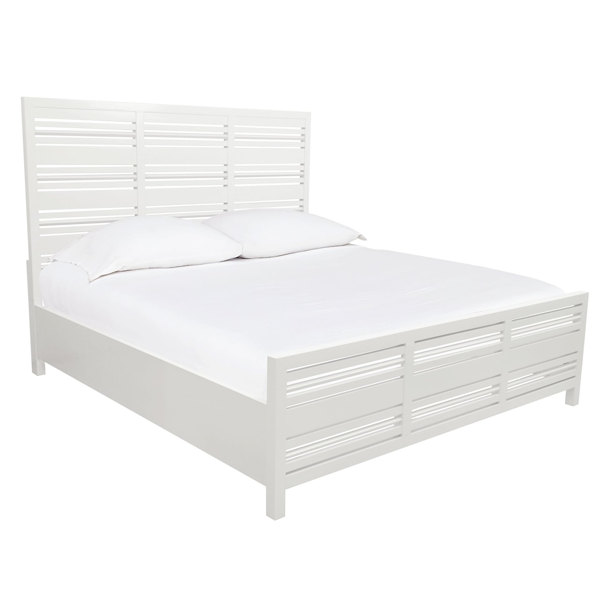 Modus International Retreat Snowfall Queen Platform Bed