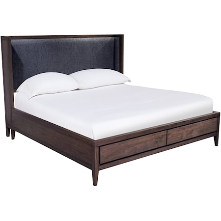 Upholstered Storage Bed