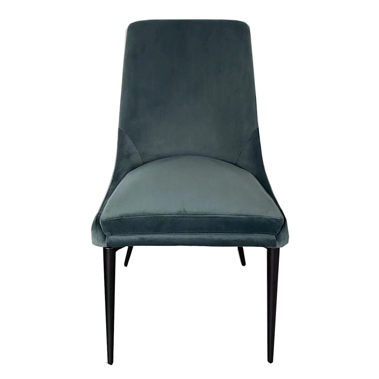Modus International Winston Upholstered Metal Leg Dining Chair