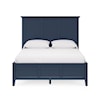 Modus International Grace Blueberry Panel California King Bed