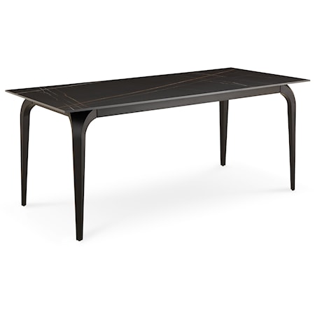 Stone Top Rectangular Dining Table