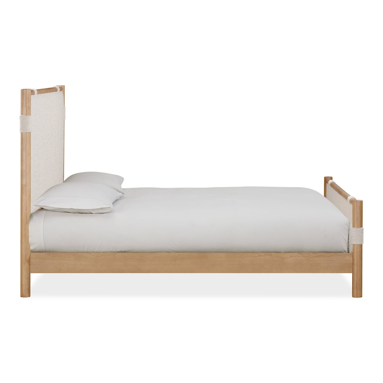 Modus International Furano California King Upholstered Panel Bed