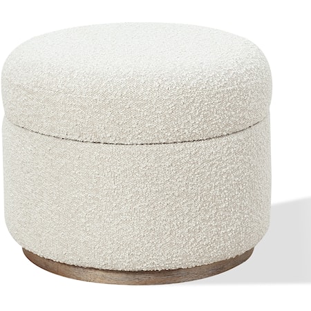 Upholstered Storage Ottoman