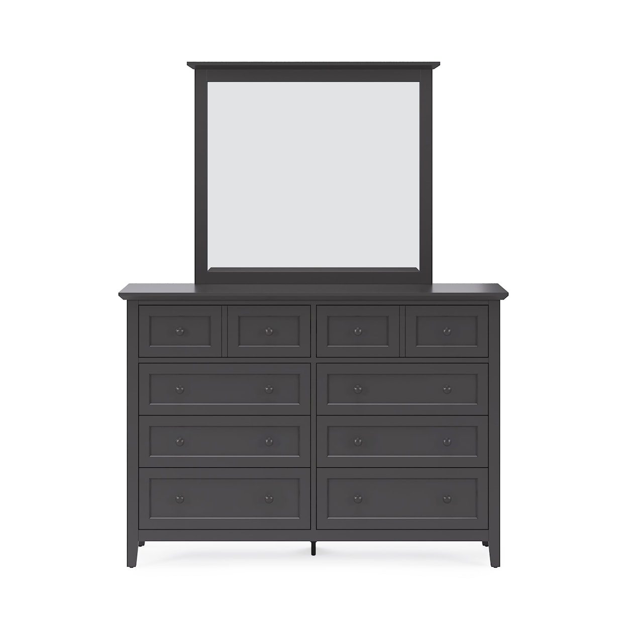 Modus International Grace Raven 8-Drawer Dresser