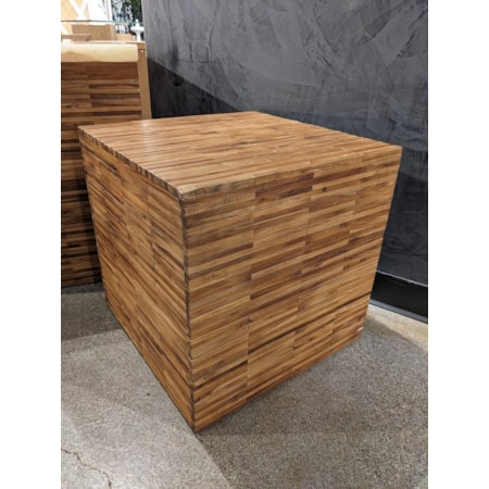 Wood Tile Sq End Tb - Wm T