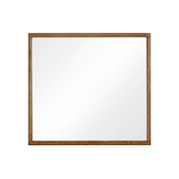 Landscape Wall or Dresser Mirror in Roux Finish