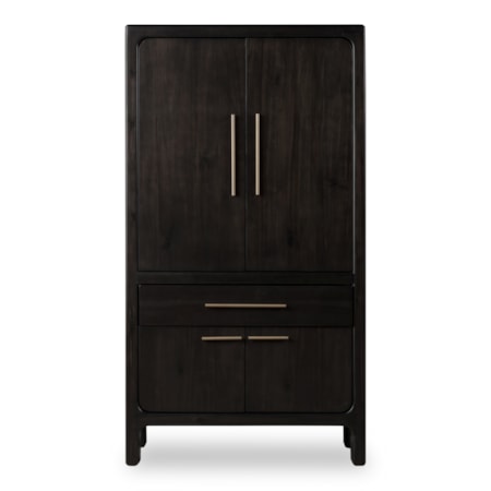 4-Door Bar Cabinet