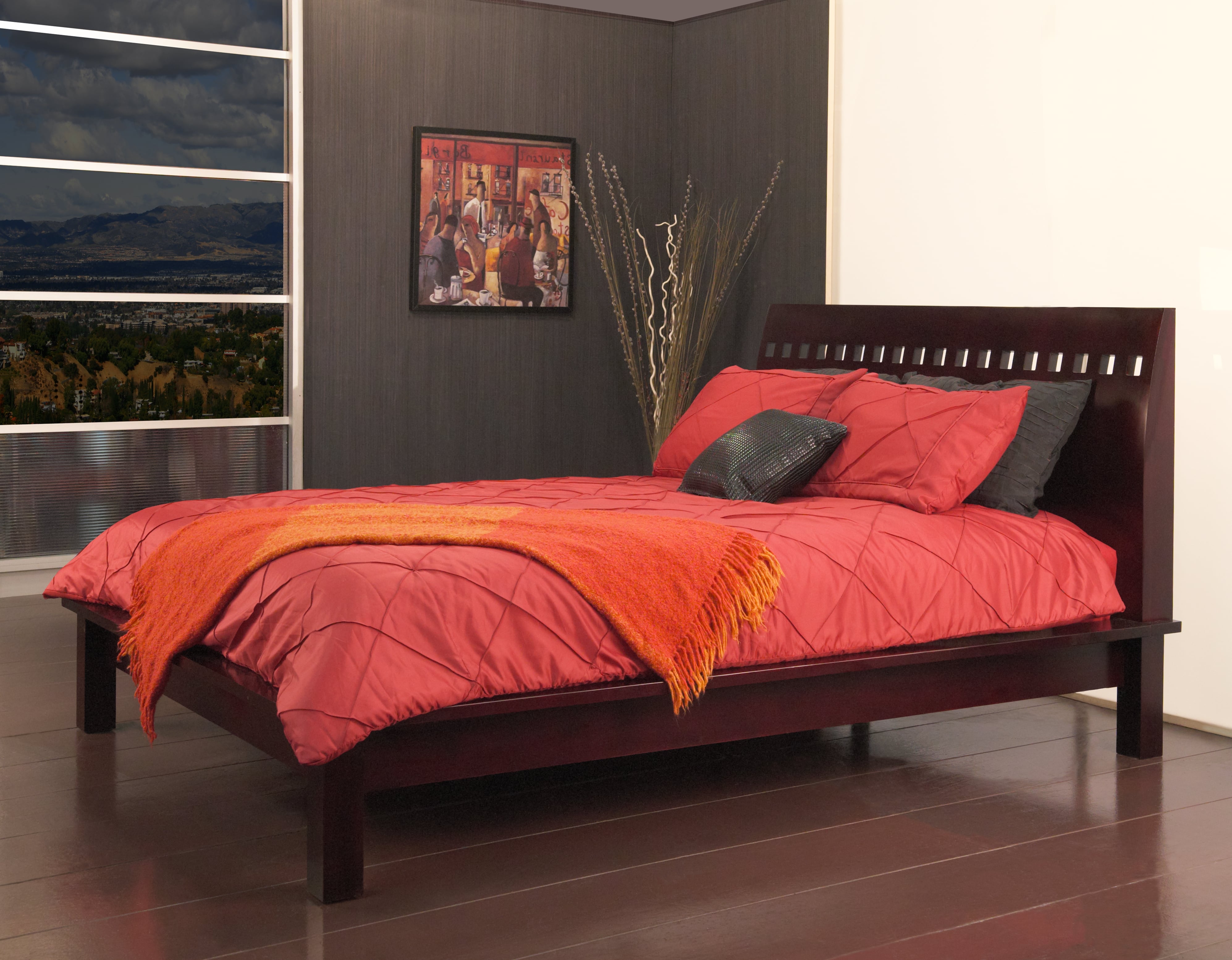 Queen Veneto Platform Bed