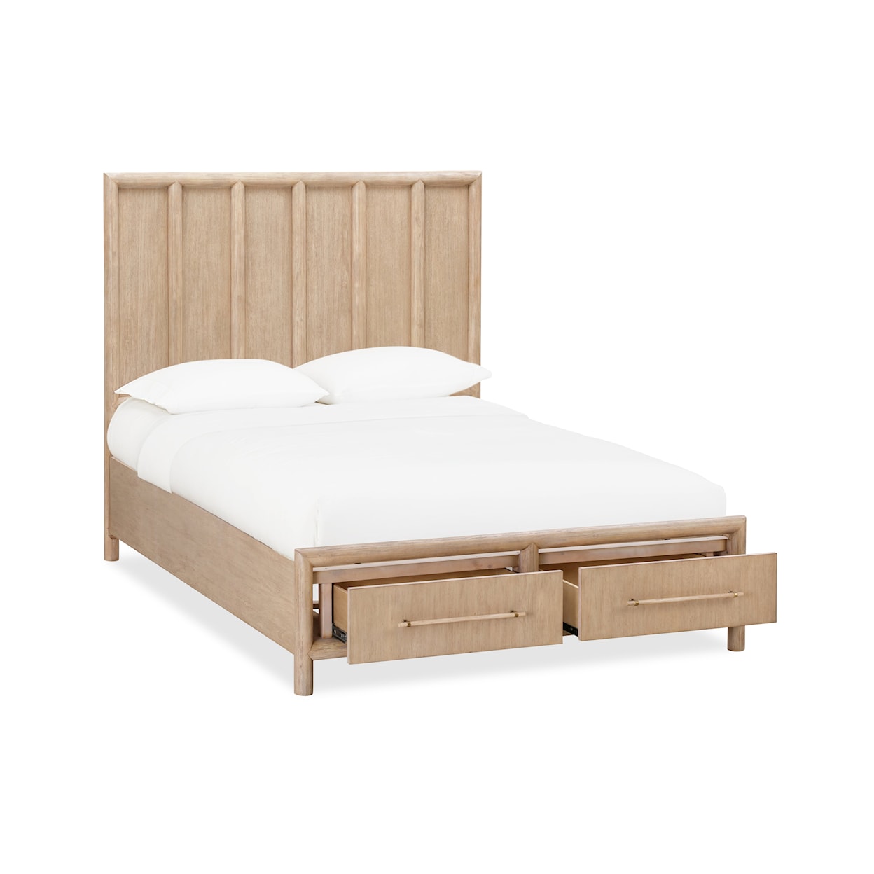 Modus International Dorsey Granola King Panel Storage Bed