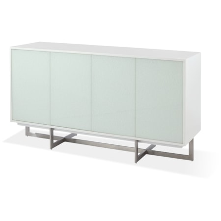 Cracked Glass Sideboard