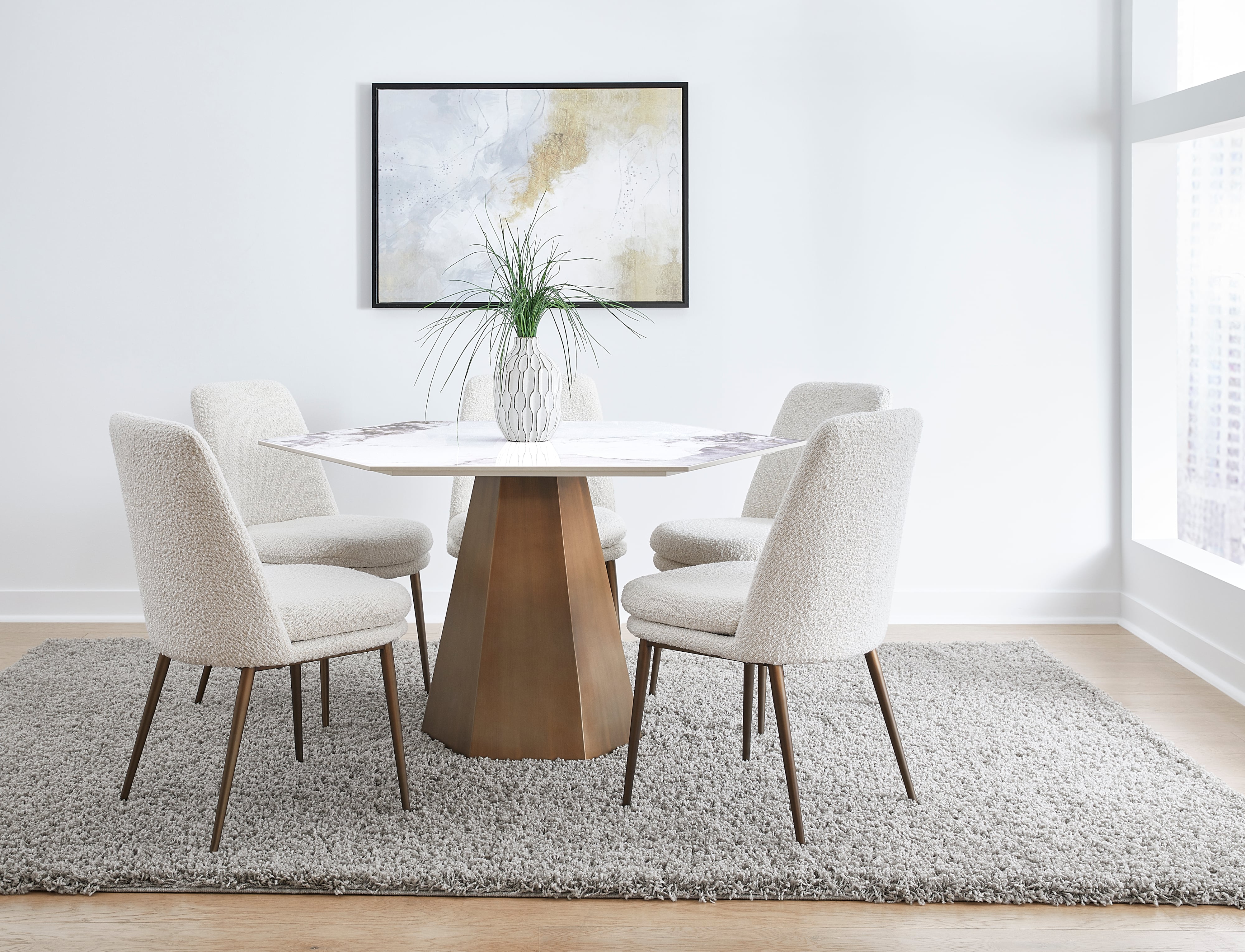 Modus Furniture Crossroads 2.0 5-Piece Dining Set