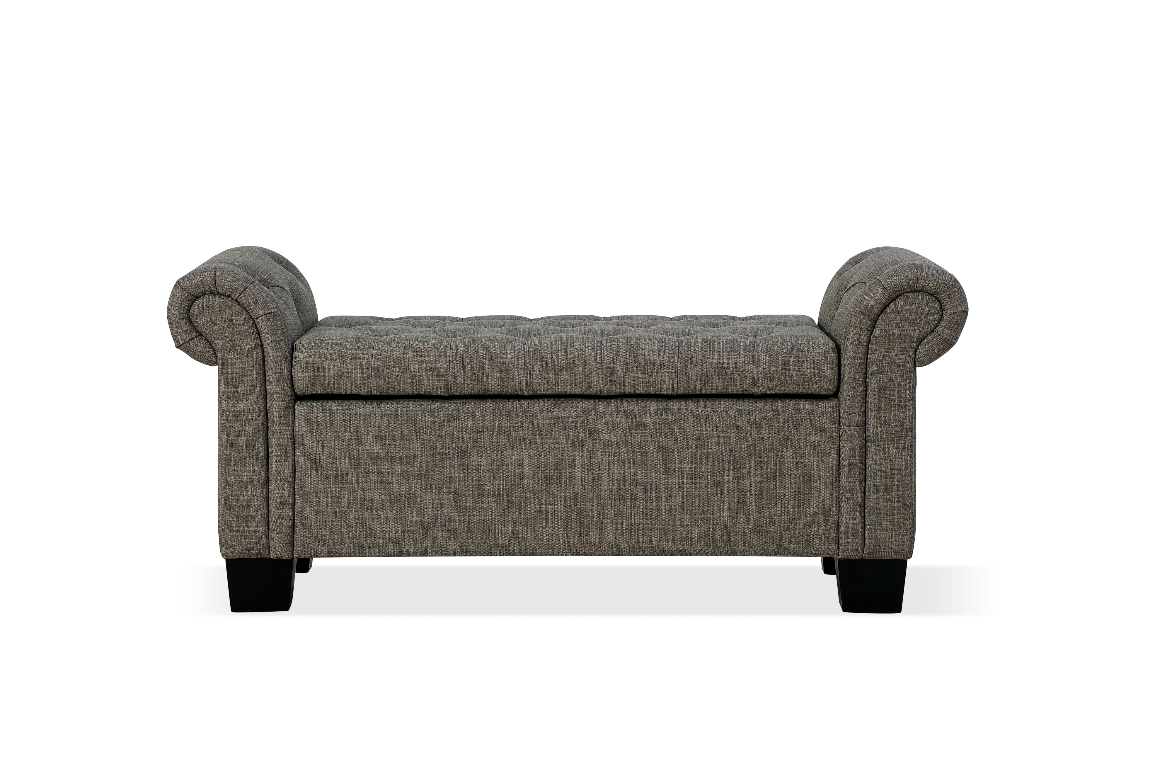 Modus Furniture Geneva Royal Rolled Arm Storage Bench