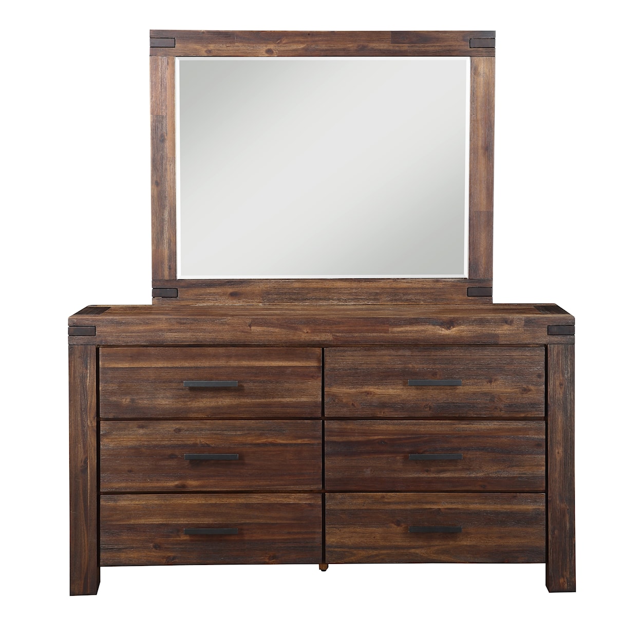 Modus International Meadow 6-Drawer Solid Wood Dresser
