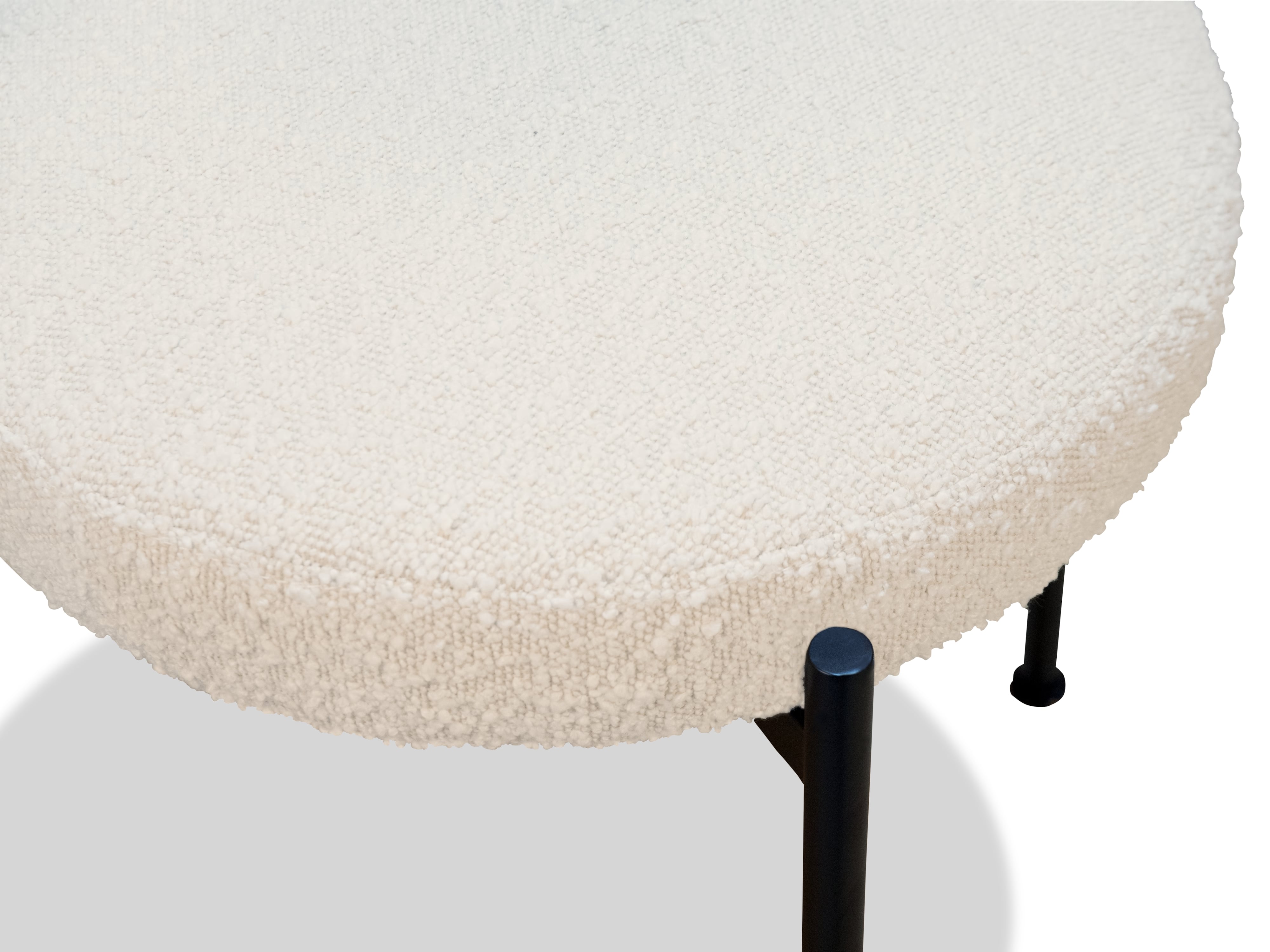 Modus Furniture Aere Upholstered Dining Chair - Ivory/Blk