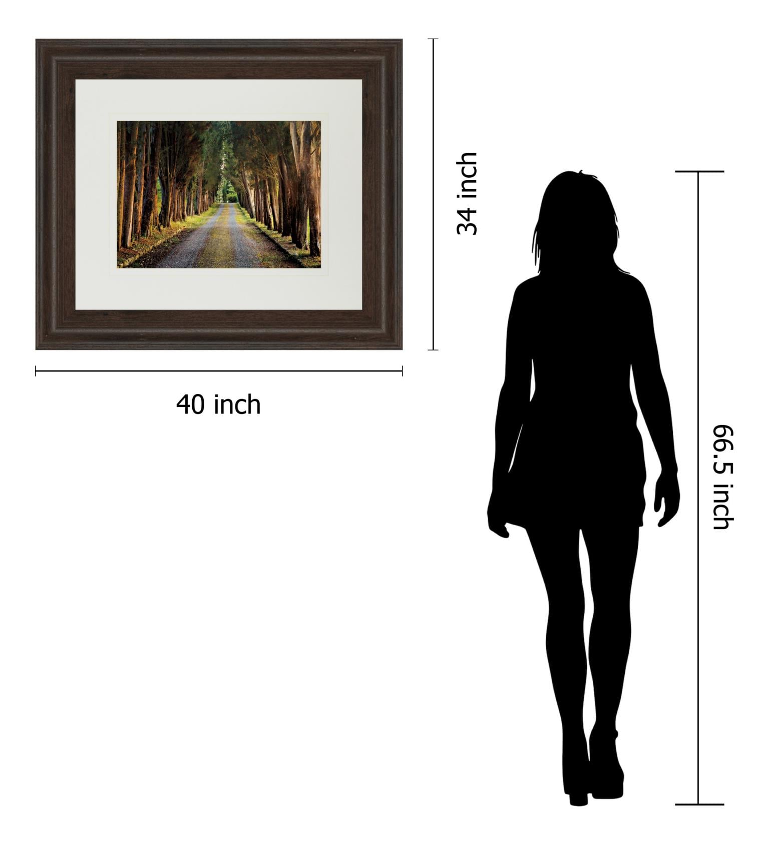34X40 Framed Print