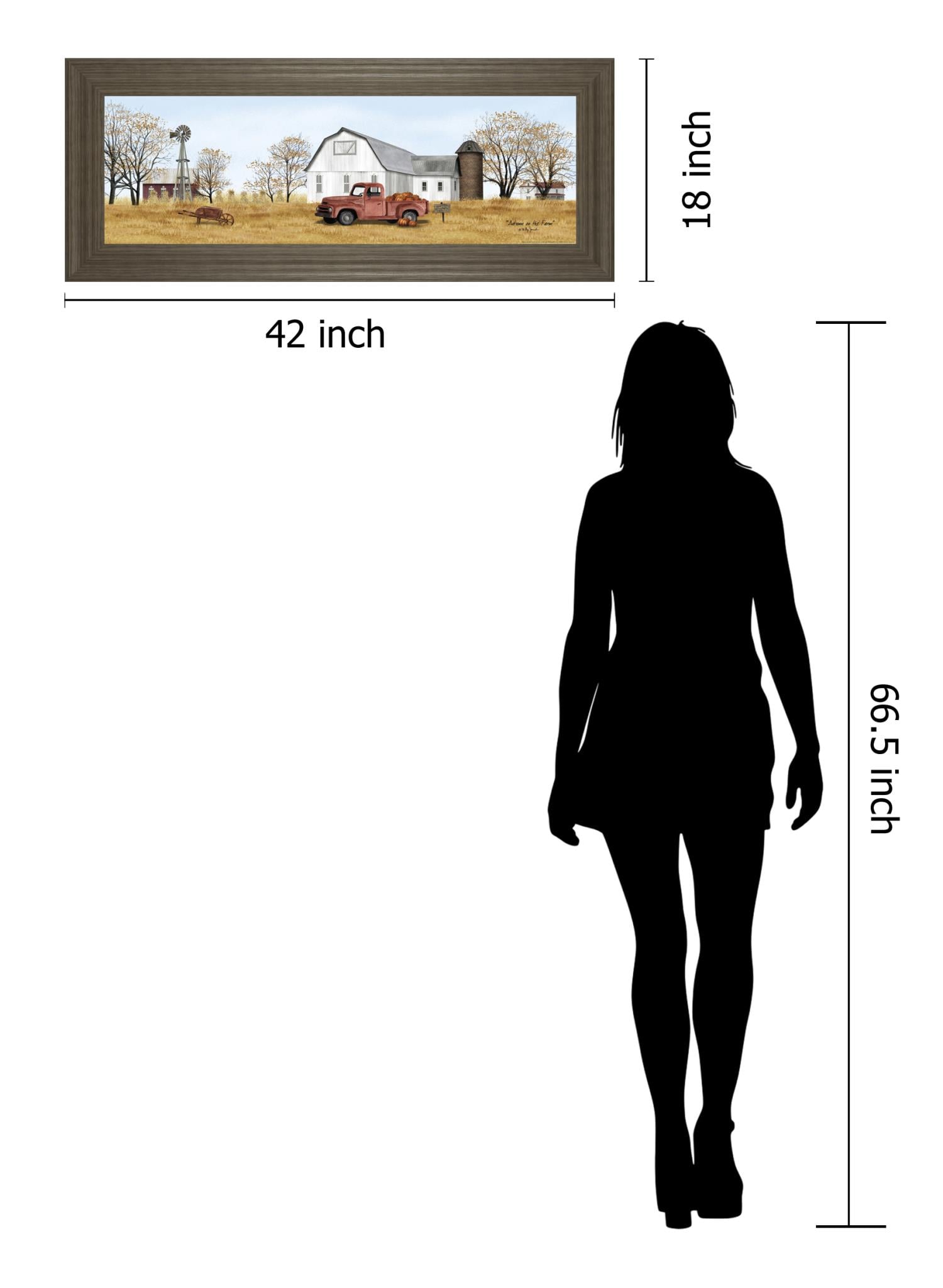 18X42 Framed Print