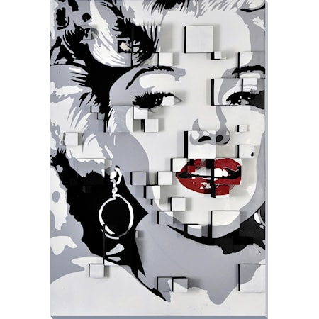 ABSTRACT MARILYN 32X47  ART | .