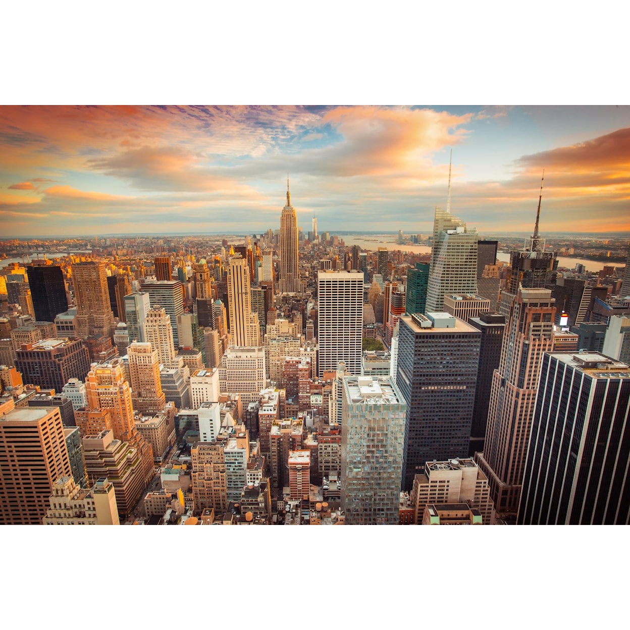 Classy Art Classy Art ON TOP OF THE CITY 45X60 CANVAS |