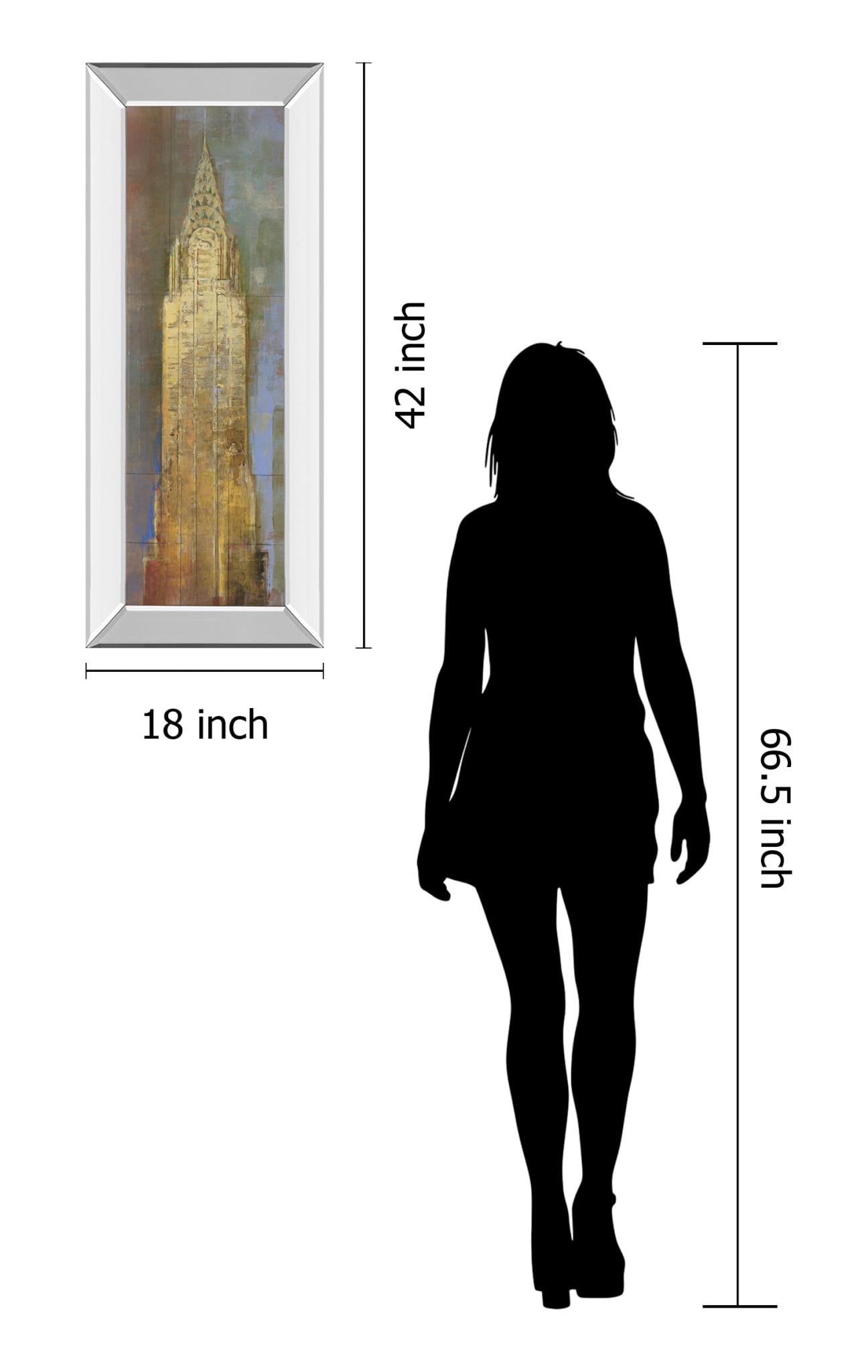 18X42 Mirror Frame Print