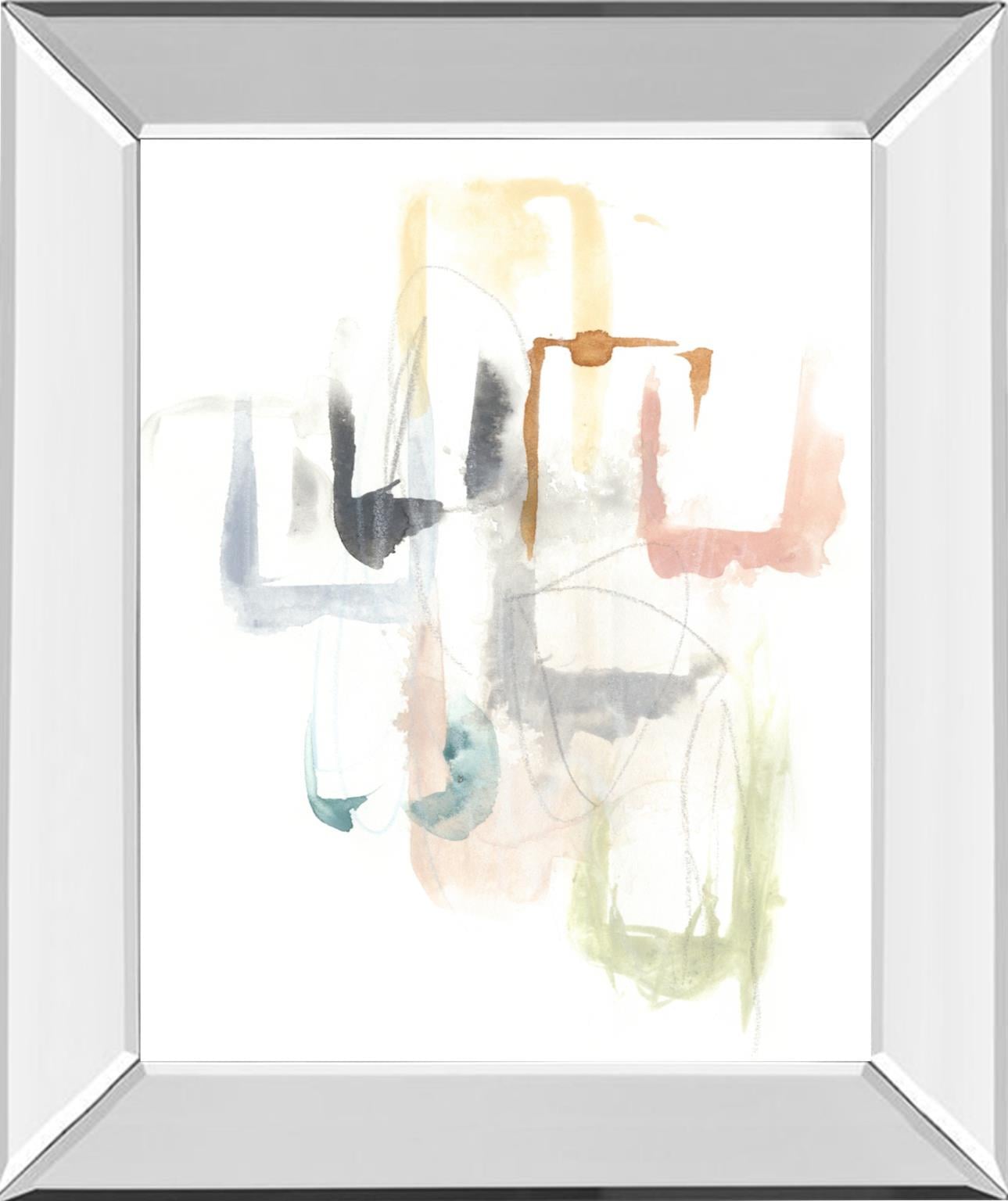 Classy Art 8868MF Mirrored Frame Art 22x26 Rife's Home Furniture Wall Art Prints and Paintings