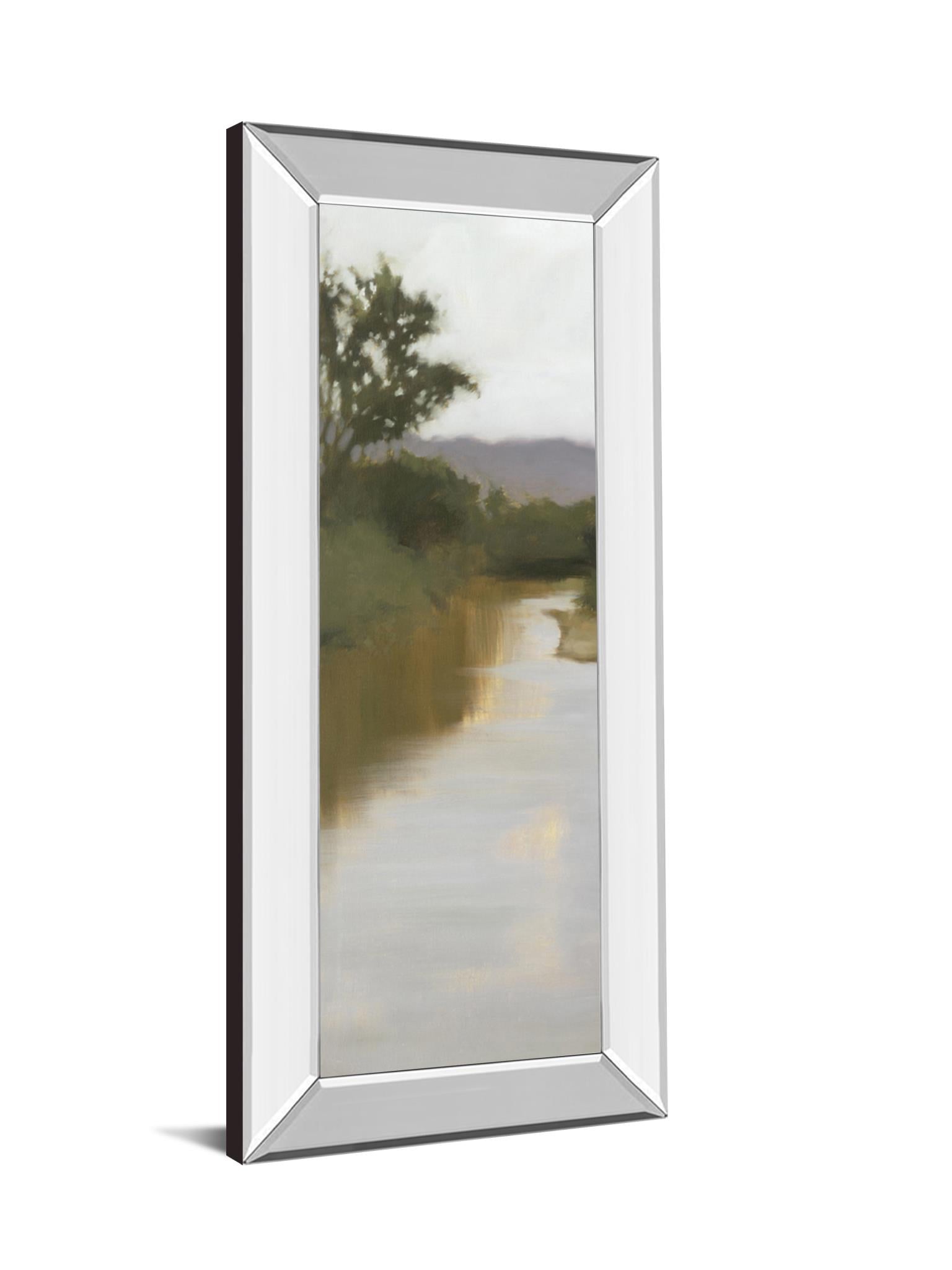 Classy Living Oil Painting 18X42 Mirror Frame Print