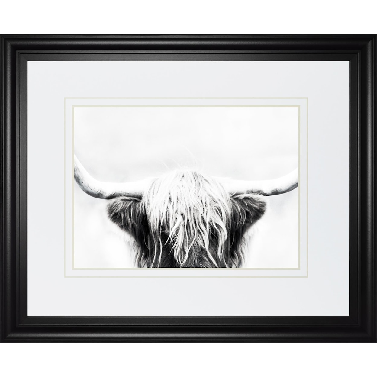 Classy Art Classy Art FRAMED LONGHORN 34X40 ART |