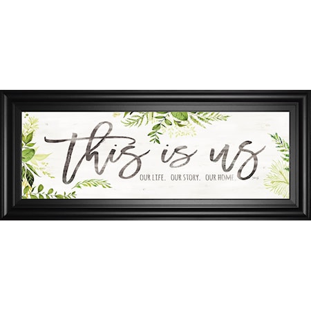 18 X 42 THIS IS US WALL ART |