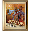 Classy Art Classy Art JAZZ CLUB 22X26 WALL ART |