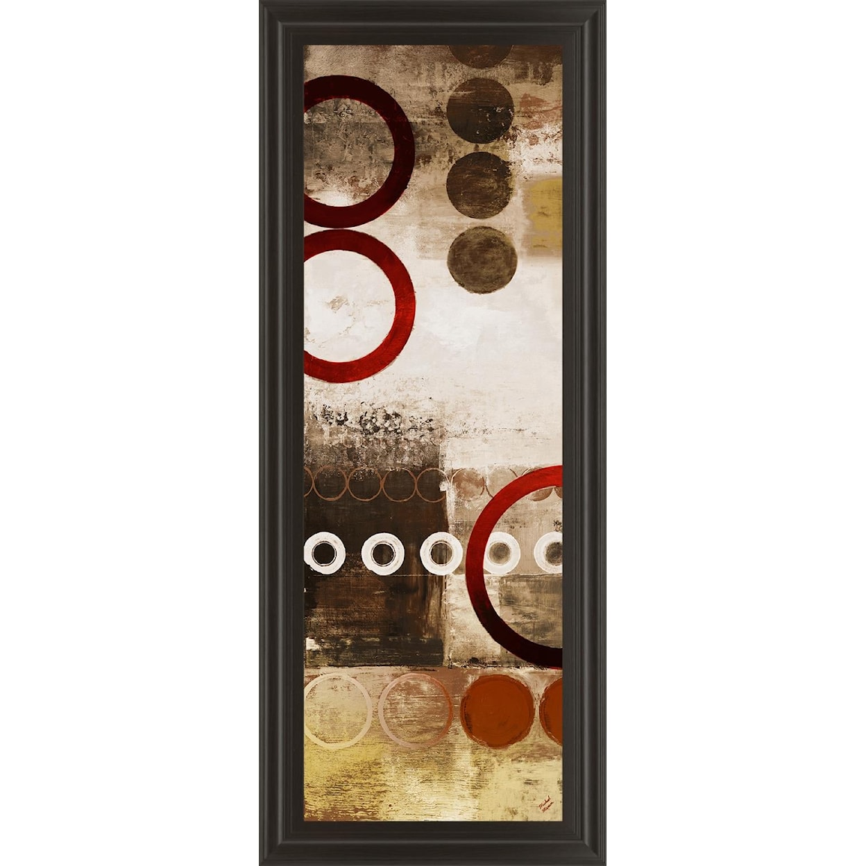 Classy Art Classy Art Framed Print 18x42