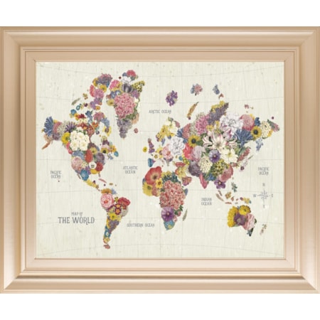 FLOWER WORLD 22 X 26 |
