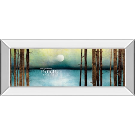 18X42 Mirror Frame Print