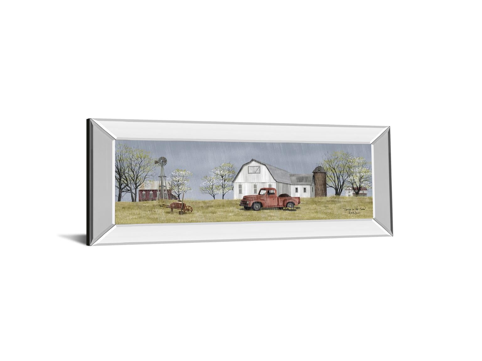 18X42 Mirror Frame Print