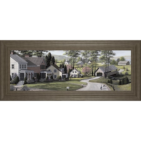 Framed Print 18x42