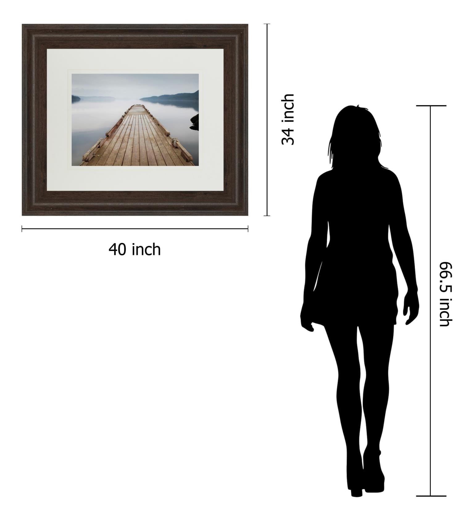 34X40 Framed Print