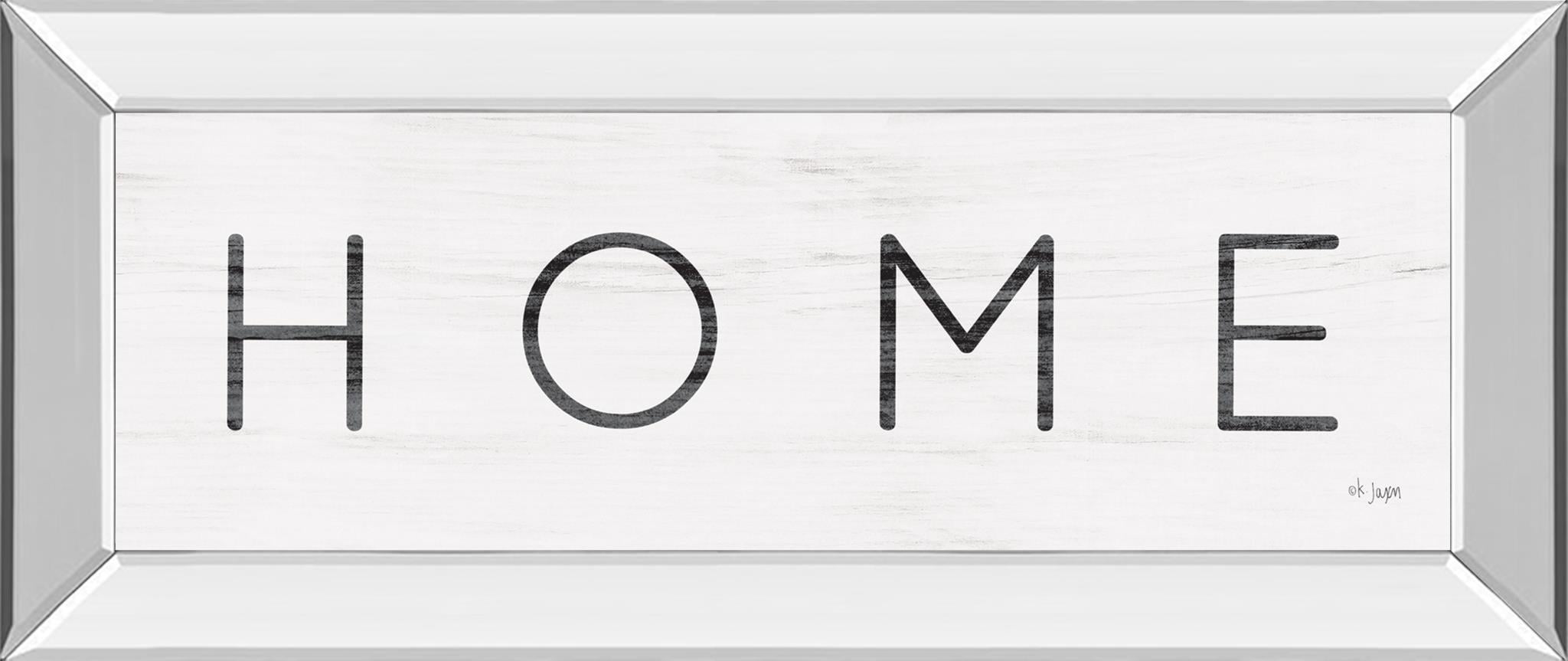 18X42 Mirror Frame Print